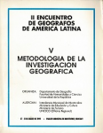II Encuentro de geógrafos de América Latina vignette