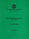 Régimen municipal uruguayo 1830-1935 vignette