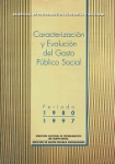 Caracterización y evolución del gasto publico social vignette