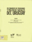 Relevamiento de programas y políticas sociales del Uruguay vignette