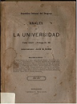 Anales de la Universidad. Tomo XXVII. Nº 95 vignette
