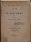 Anales de la Universidad. Tomo XXVIII vignette