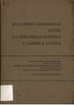 Relaciones económicas entre la Comunidad Europea y América Latina vignette