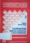 Cooperativas, derecho cooperativo y acto cooperativo vignette