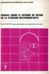 Manual sobre el enfoque de riesgo en la atención maternoinfantil vignette