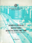 Nomenclatura de Montevideo vignette